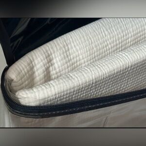 $400 NEW RALPH LAUREN HOME COVERLET FULL / QUEEN LIGHTWEIGHT PARCHMENT WHITE